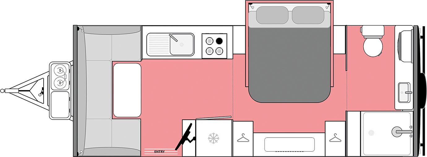 Big Red 20 Ft Ensuite Floorplan